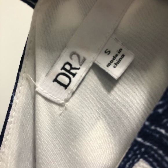 DR2 Blue & White Dress - Picture 2 of 3